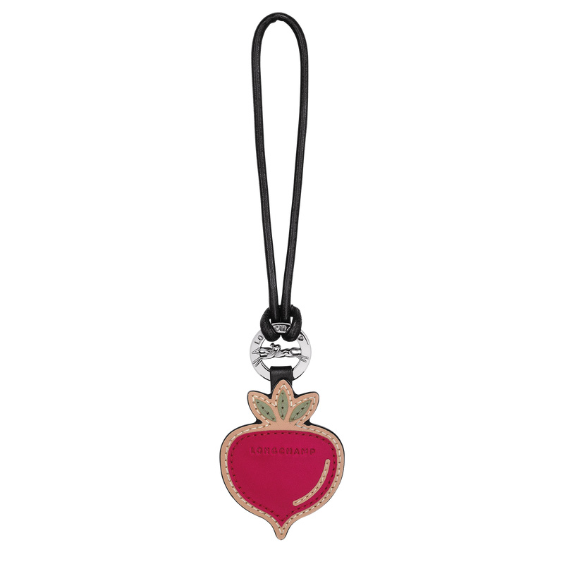 Longchamp Longcharm Keyring Beetroot | LC-PARW2082