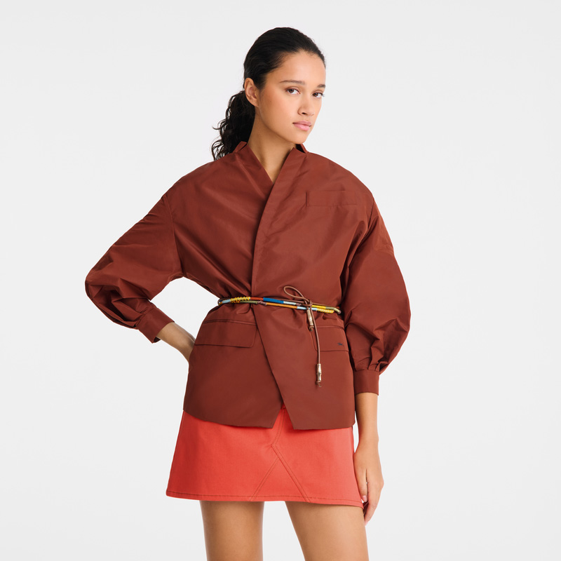 Longchamp Longfriend Ladies' belt Marrones | LC-ACDG9129