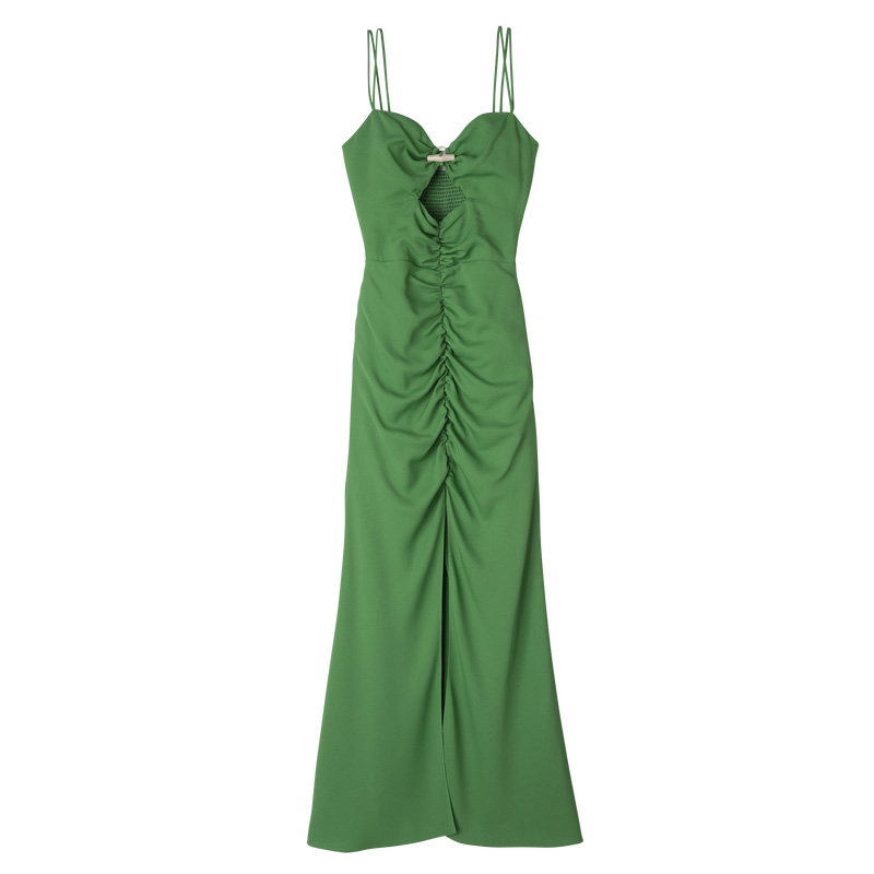 Longchamp Midi dress Thyme | LC-CXAI0727