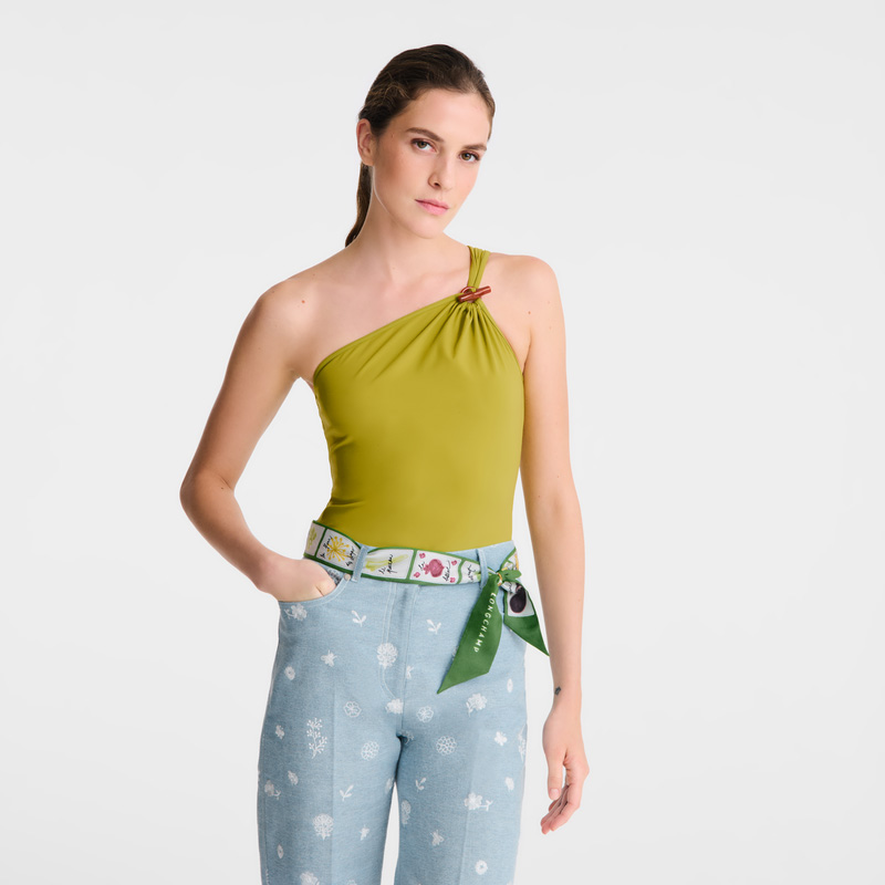 Longchamp Pink and Green Headband Laurel | LC-RUDE2887