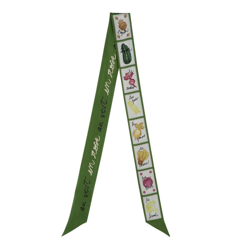 Longchamp Pink and Green Headband Laurel | LC-RUDE2887