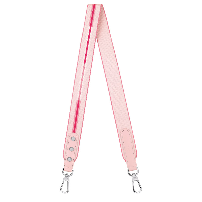 Longchamp Rayures Shoulder strap Marshmallow | LC-SPWI5040