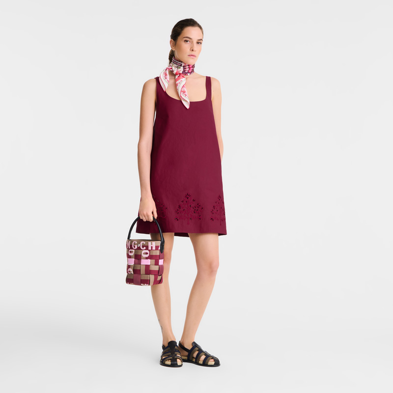 Longchamp Re-Play XS Bucket bag Artichoke/Beetroot | LC-YIPN7197