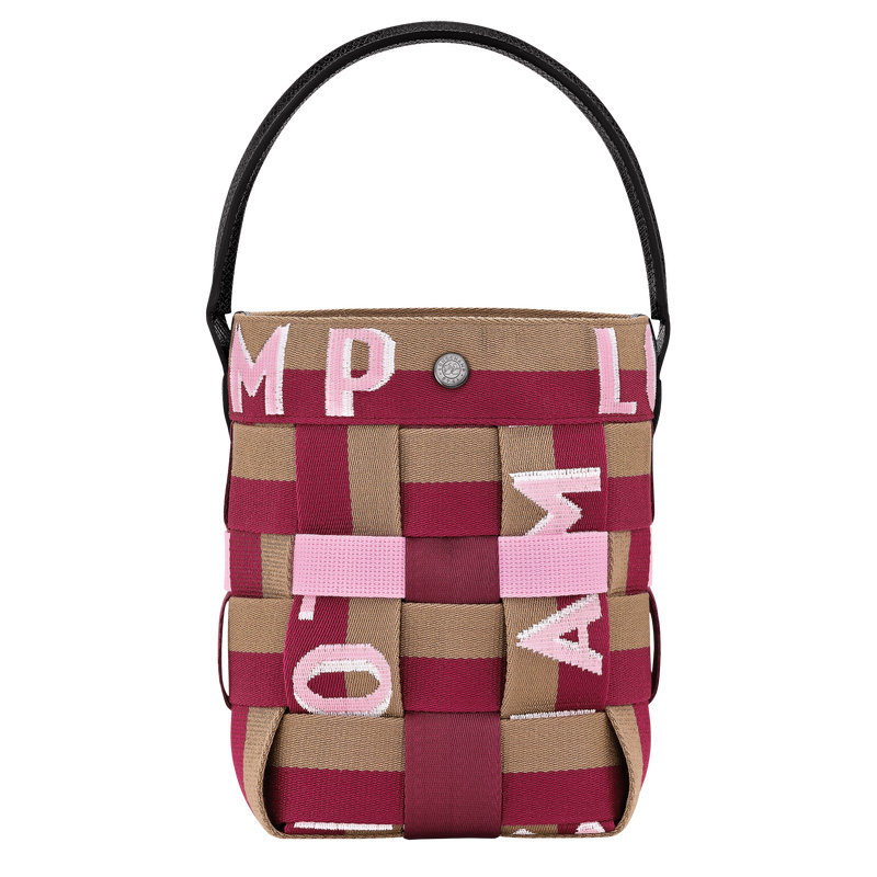 Longchamp Re-Play XS Bucket bag Artichoke/Beetroot | LC-YIPN7197