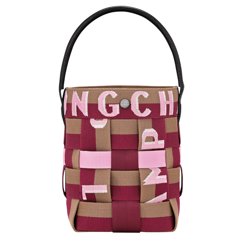 Longchamp Re-Play XS Bucket bag Artichoke/Beetroot | LC-YIPN7197