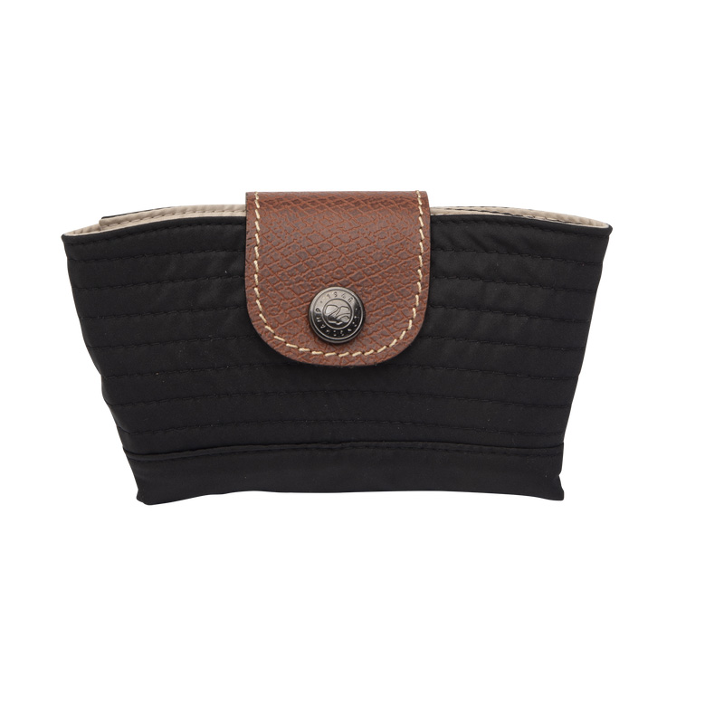 Longchamp Reversible bucket hat Black/Mahogany | LC-PUTR6470