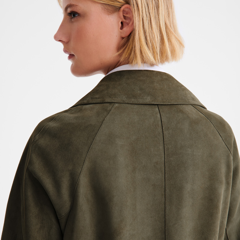 Longchamp Safari jacket Kaki | LC-YCCF6086