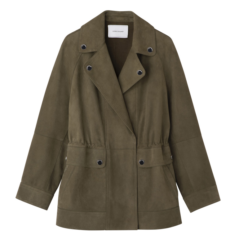 Longchamp Safari jacket Kaki | LC-YCCF6086