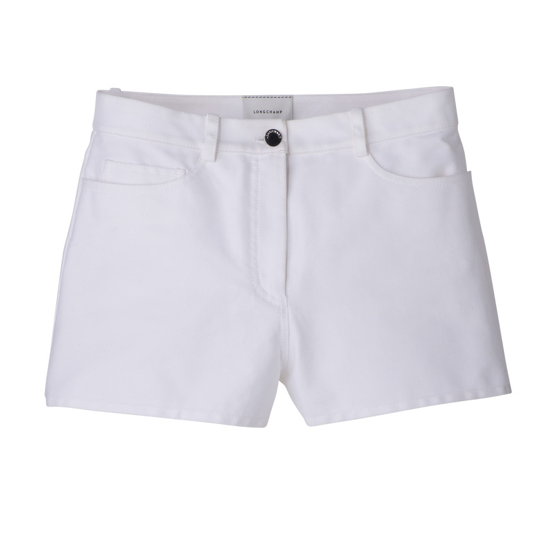 Longchamp Shorts Blancas | LC-RNHK1620